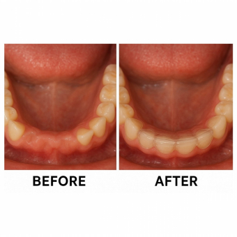 Custom-Made Missing Tooth Retainer