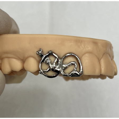 Mermaid In Windows Custom Grillz